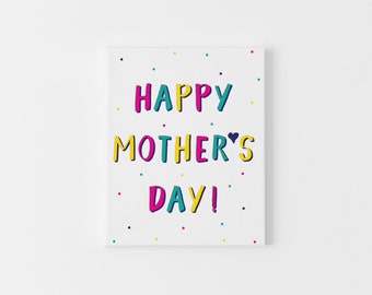 MOTHER'S DAY Card for Mother In Law, Happy Mothers Day Grandma, Mothers Day Cards, Happy Mother's Day to Grandma, Mothers Day Mom,