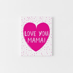 Tarjeta del Día de la Madre para Mamá, Tarjeta del Día de la Madre Te amo Mamá, Tarjeta del Primer Día de la Madre, Tarjetas del Día de la Madre Eres la Mejor Mamá, Tarjetas para Mamá