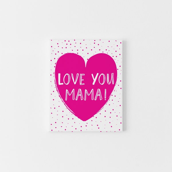 Mother's Day Card for Mama, Love You Mama Mother's Day Card, First Mother's Day Card, You're the Best Mama Mothers Day Cards, Mama Cards