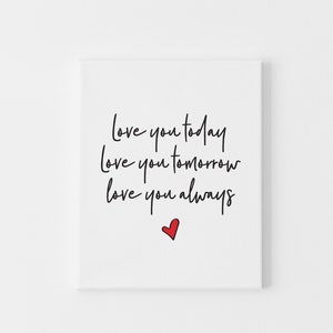 Tarjeta del día de la boda para la pareja, tarjeta del primer aniversario, tarjeta para la esposa, tarjeta para el esposo, tarjeta de "te amo", tarjeta de "te amo mucho"