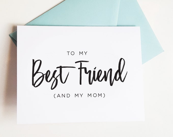 Card for Mom on Wedding Day from Bride or Groom