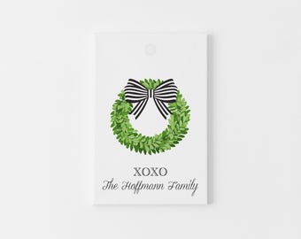 Personalized Gift Tags, Custom Holiday Wrapping, Personalized Family Holiday Gift Tags, To and From holiday tags, Christmas Gifts Tags