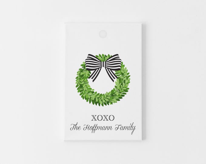Personalized Gift Tags, Custom Holiday Wrapping, Personalized Family Holiday Gift Tags, To and From holiday tags, Christmas Gifts Tags