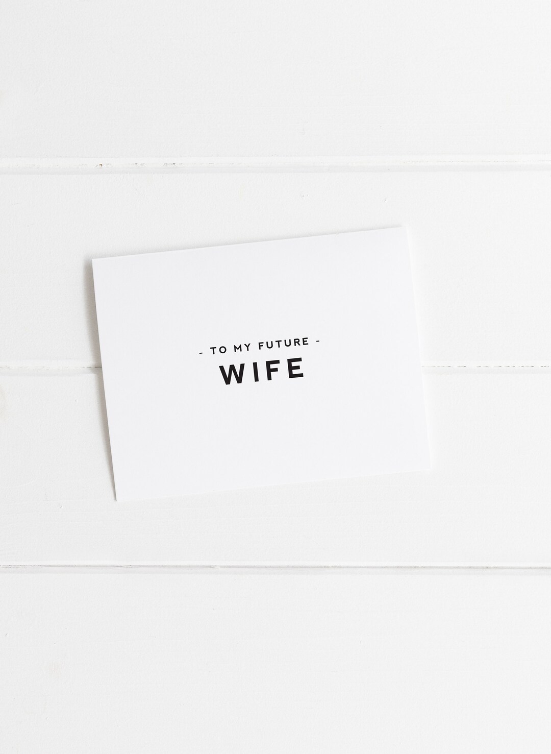 Card for Future Wife Day of Wedding Card for Wife Card From - Etsy