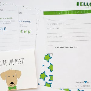 Snail Mail Penpal Kit for Kids, Christmas Gifts for Kids, Pen Pal Kit, Grandparent Penpal Gifts for kids, Penpal Set, Penpal Gifts