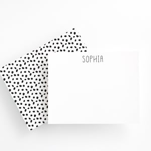 Dot Briefpapier-Set, personalisierte Grußkarten mit Umschlägen, moderne und einzigartige kundenspezifische Grußkarten