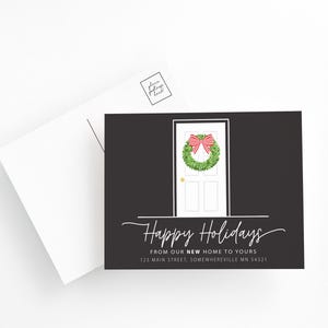 Anuncios de mudanzas navideñas, postales navideñas para casas nuevas, anuncios de mudanzas navideñas personalizados