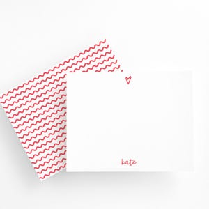 Set de papelería personalizada para campamento de verano, tarjetas con nombre personalizadas para niñas, papelería con forma de corazón para escribir cartas, kit de papelería para campamento
