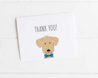 BOYS STATIONERY SET, Boys Stationary, Boy Notecards, Dog Birthday Party, Dog Thank You Cards, Pen Pal Kit, Kids Writing Set, Dog Writing Set