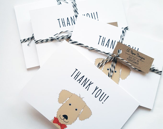 Kids Holiday Thank You Notes Set, Thank You Postcards, Thank You note set for Kids, Stocking Stuffer Ideas, Gifts from Grandparents