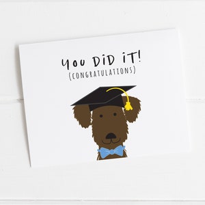 Tarjetas de felicitaciones por "Lo lograste" para graduados de la universidad y la escuela secundaria, tarjetas de graduación de la clase de 2020, tarjetas de aliento para estudiantes de último año