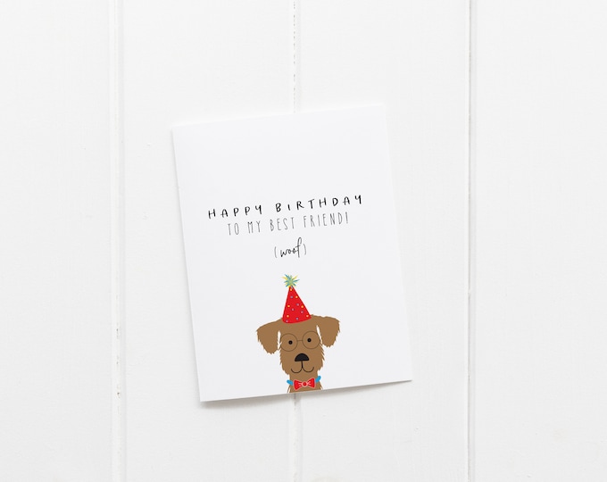 You'e the Best Dog Mom, From the Dog Card, Card for Mum, Dog Lover Card, Pet Lover Card, Dog Lover Mum Card, Dog Card for Mum, Woof Card