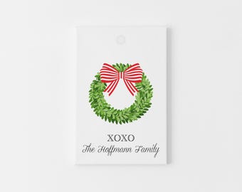 Personliga presentetiketter för familjehögtider, Till och från-högtidsetiketter, Personliga presentetiketter, Julklappsetiketter, Anpassad högtidsinslagning