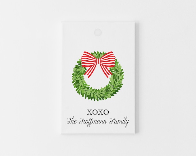 Personalized Family Holiday Gift Tags, To and From holiday tags, Personalized Gift Tags, Christmas Gifts Tags, Custom Holiday Wrapping