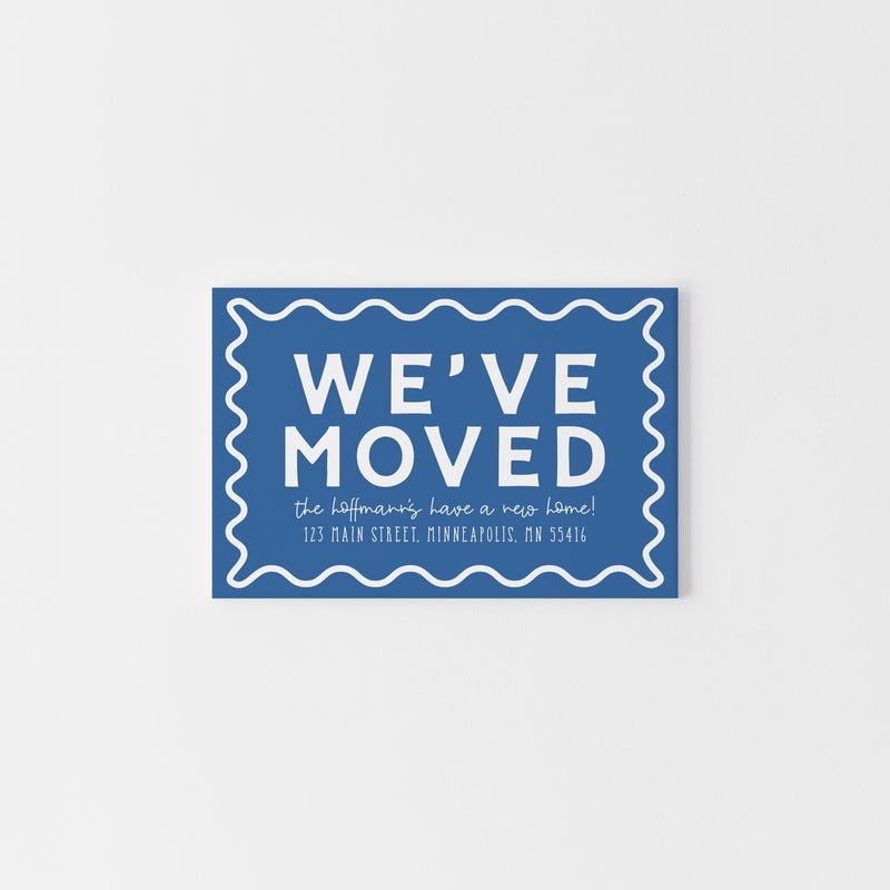 Weve Moved - Etsy