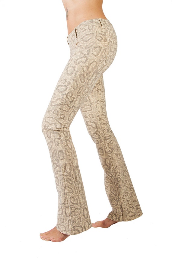 Lycra Jeans Bootleg Jeggings Bootcut 