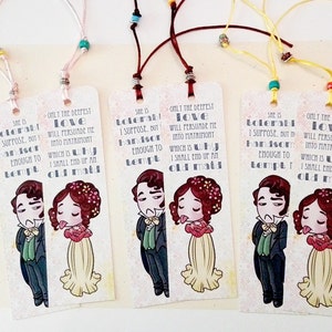 Bookmarks: Elizabeth Bennet & Mr Darcy, Pride and Prejudice image 2