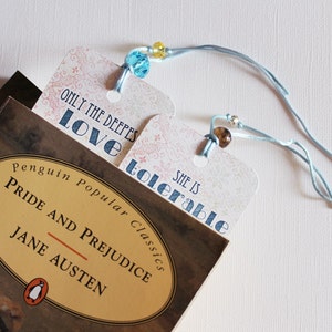Bookmarks: Elizabeth Bennet & Mr Darcy, Pride and Prejudice image 5