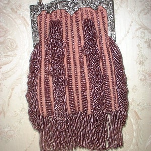 Tutorial - Antique Reproduction Bead Knitted Bag