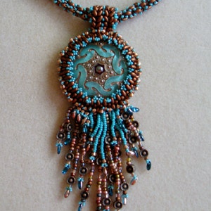Tutorial - Twin Bead Cabochon Bezel and Bail