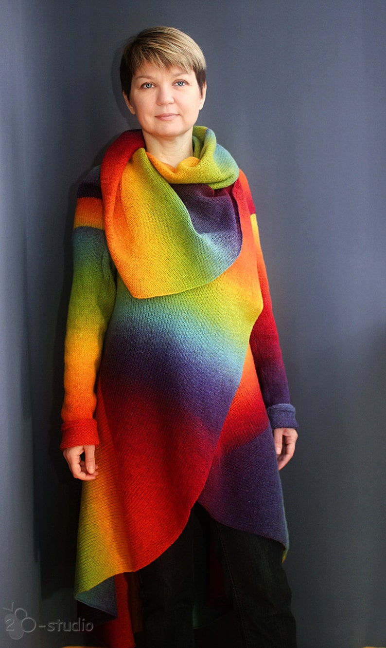 Oversize Knitting Pattern Oversize Extra Large Sweater Wool Etsy