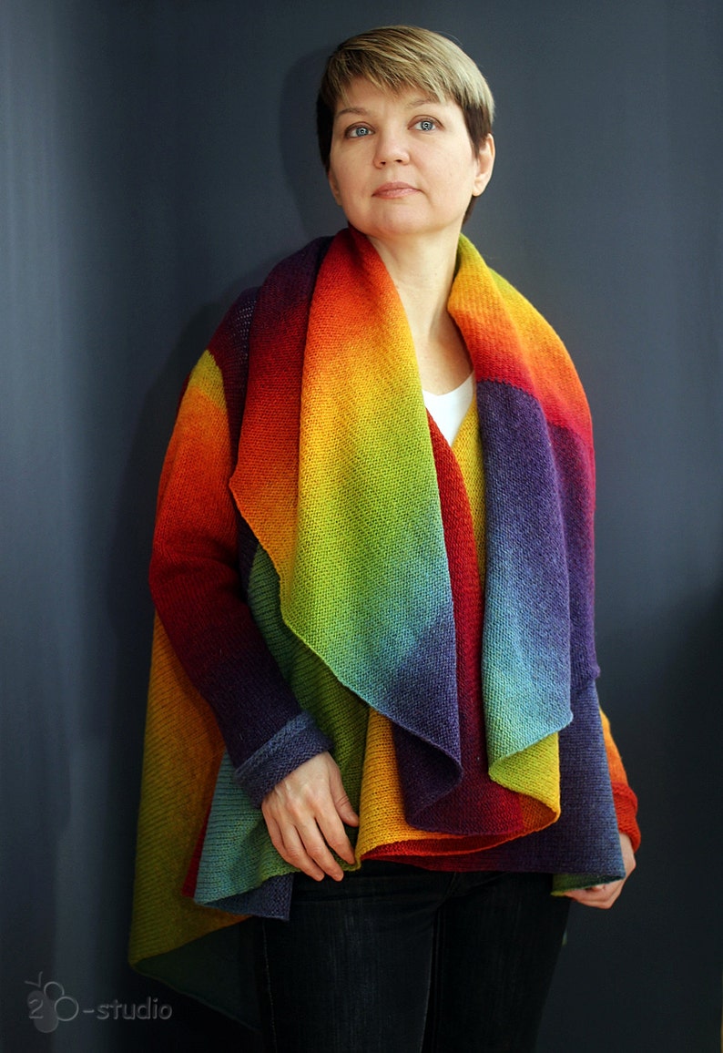 Oversize Knitting Pattern Oversize Extra Large Sweater Wool Etsy