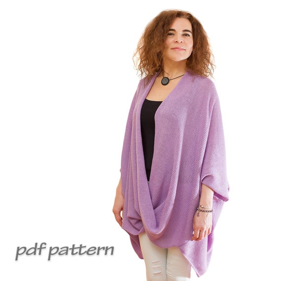 lavender knit cardigan