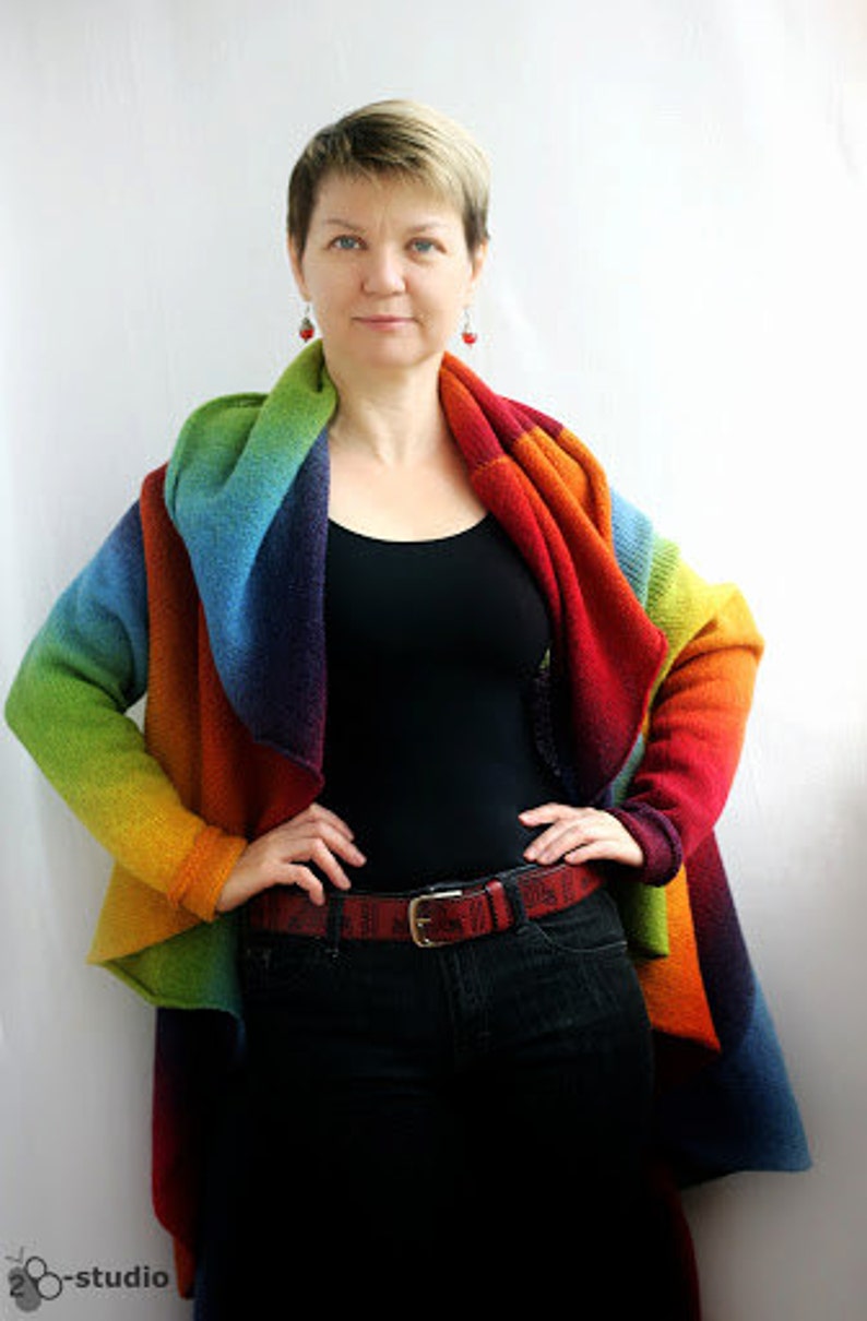 Oversize Knitting Pattern Oversize Extra Large Sweater Wool Etsy