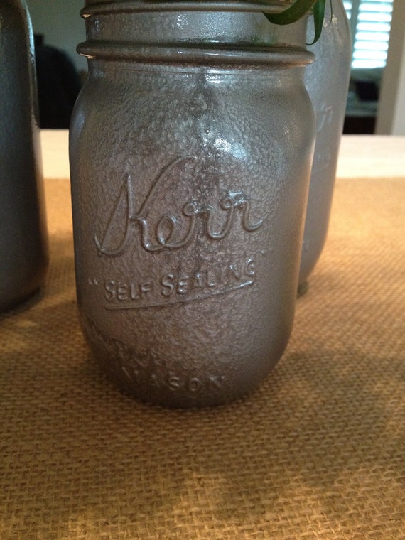 Items similar to Mason jars (metal) MADE TO ORDER on Etsy