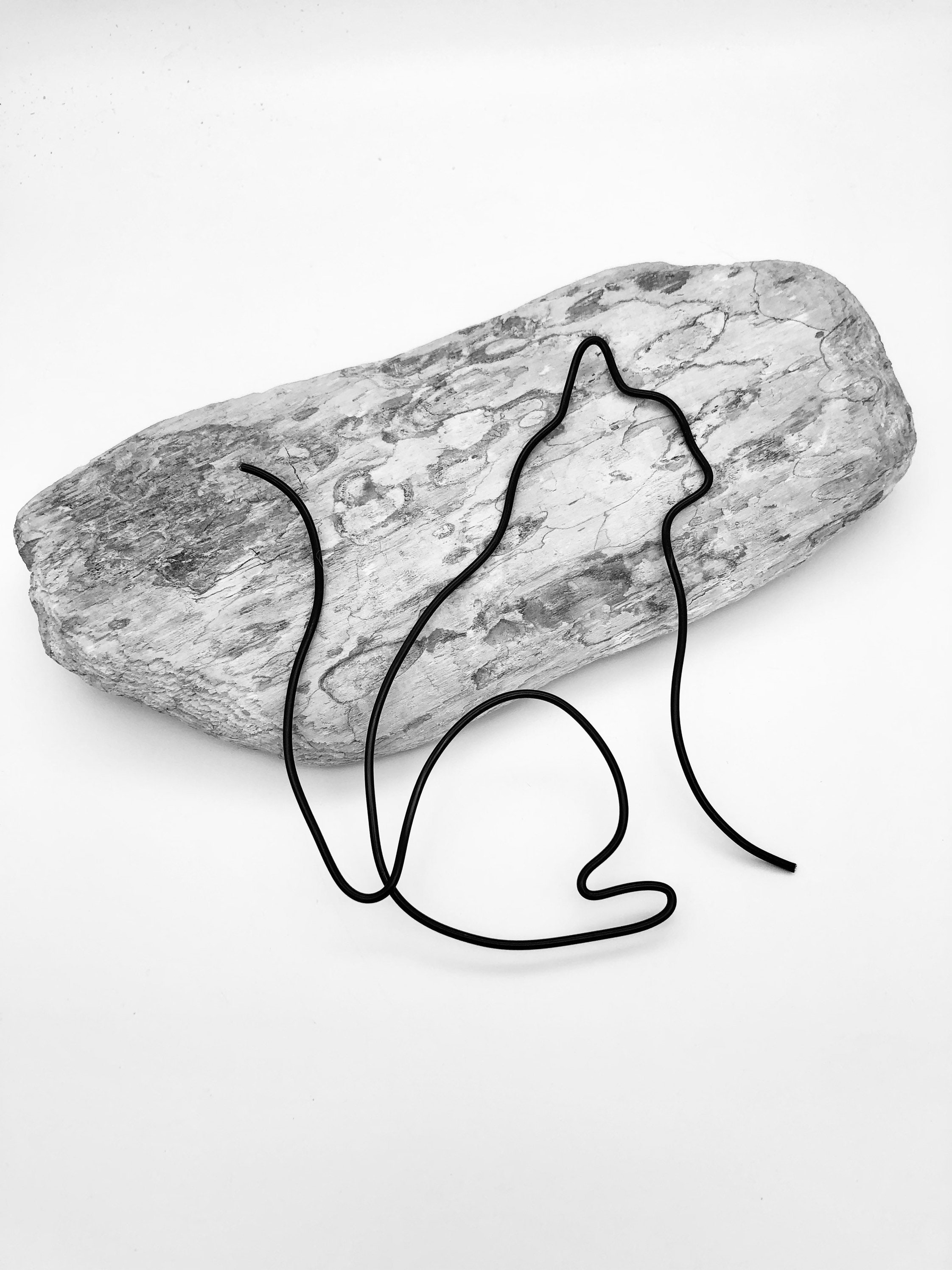 Wire Wall Art Cat, Cat Art, Cat Gift, Cat Lover, Wire Art, Wall Art