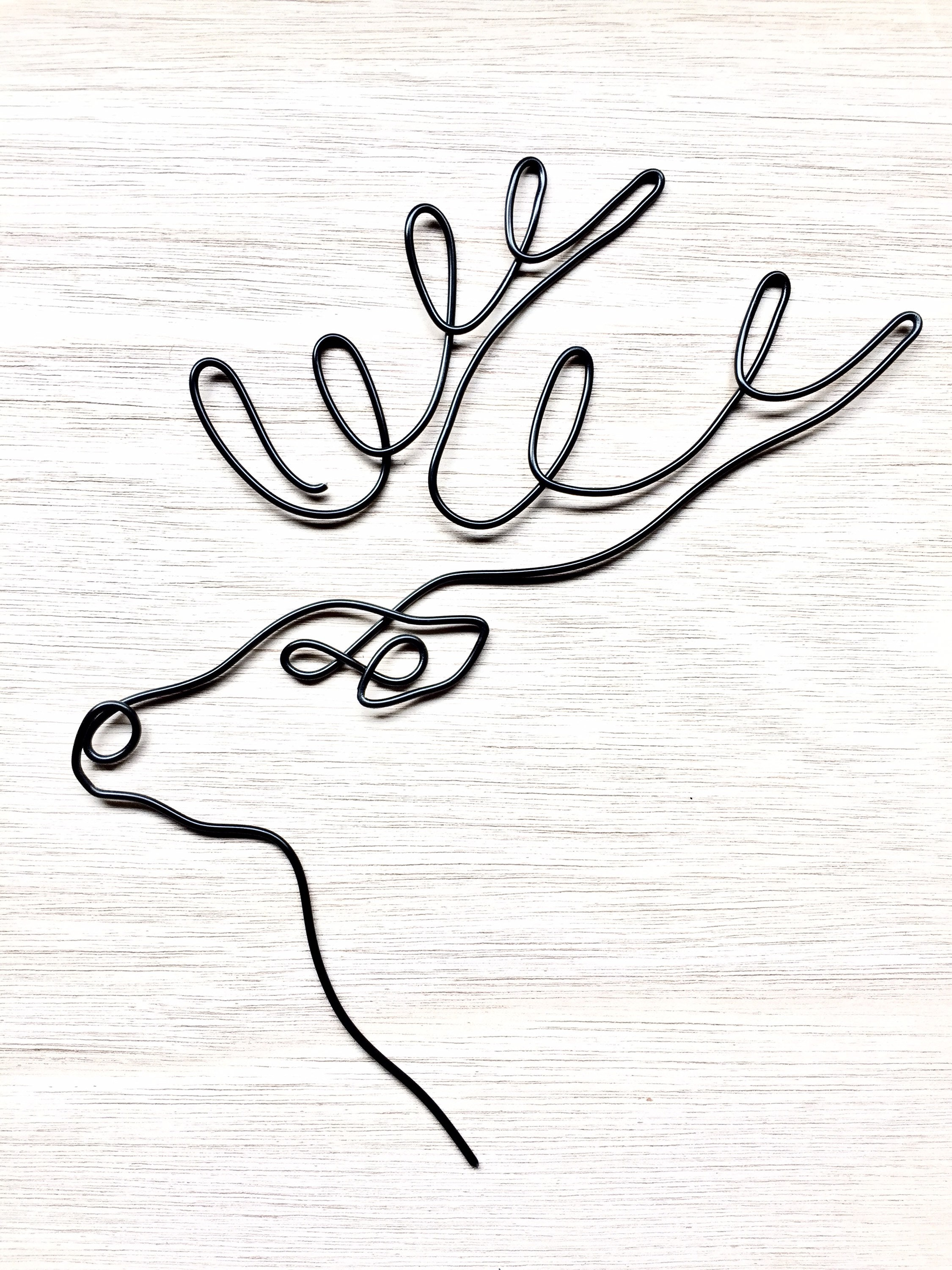 Stags head wire wall art wire stag aluminium wall art Etsy