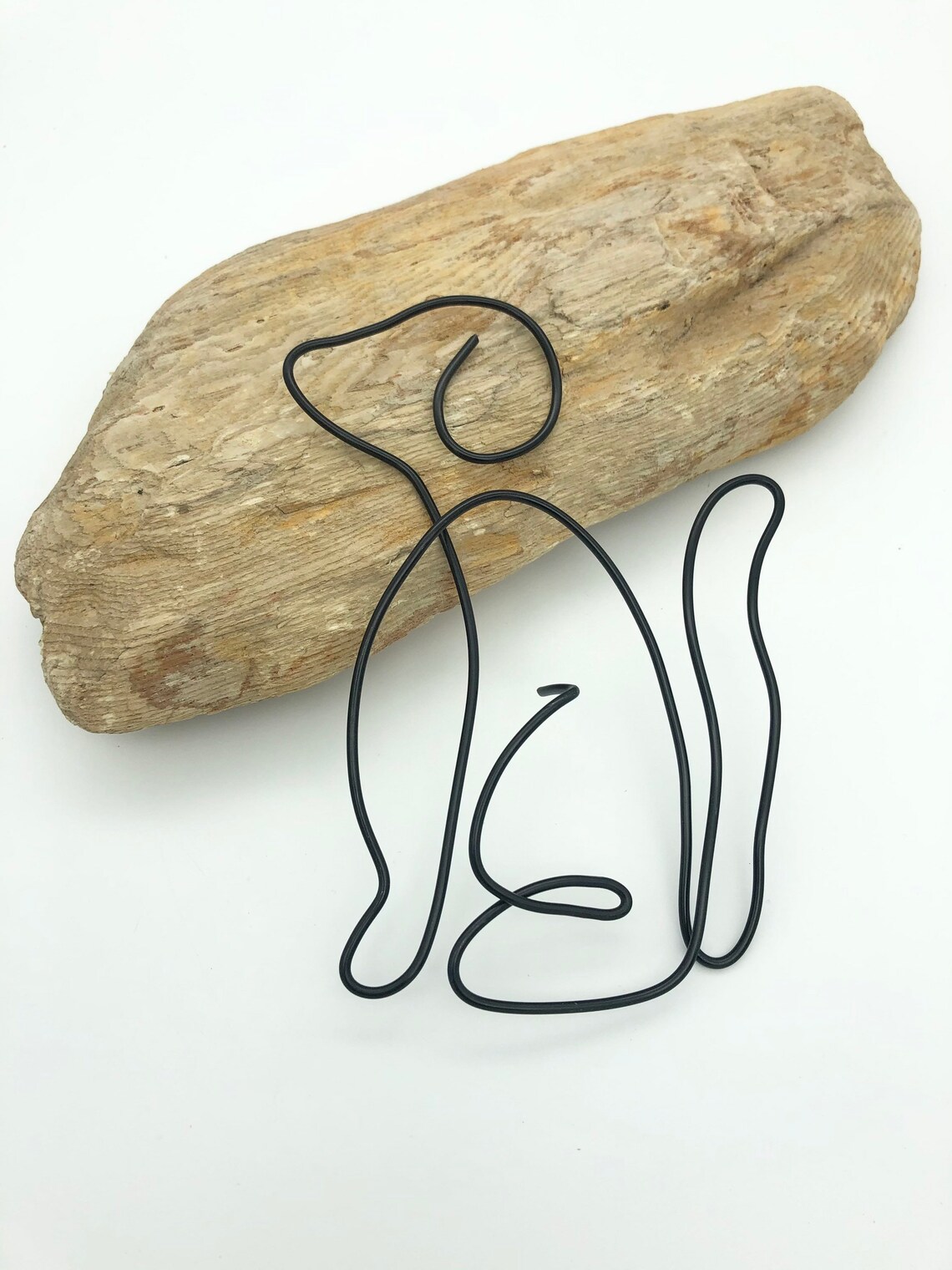 Wire Dog Wall Art Black Aluminium Wire Dog Art Wire Dog Etsy
