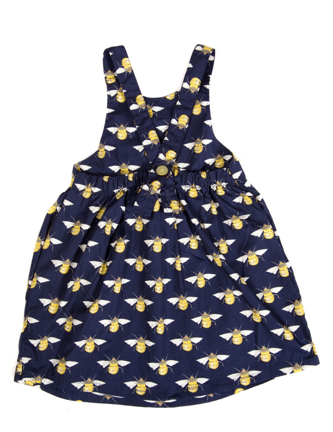 Summer Bee Pinafore Dress