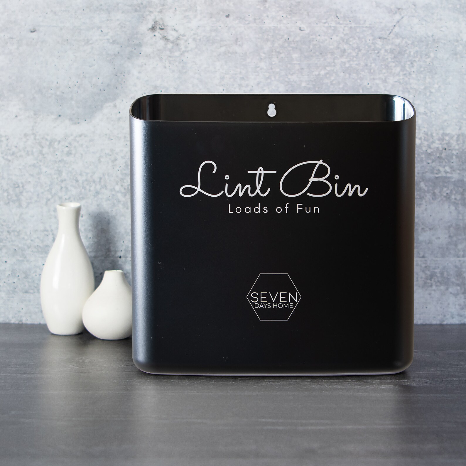Lint Bin For Laundry Room Rustic Home Decor Laundry Etsy