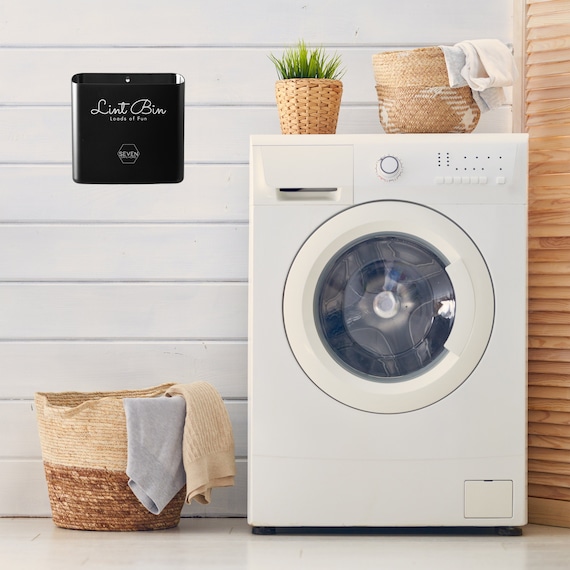 Magnetic Lint Bin for Laundry Room Decor Accessories Laundry 