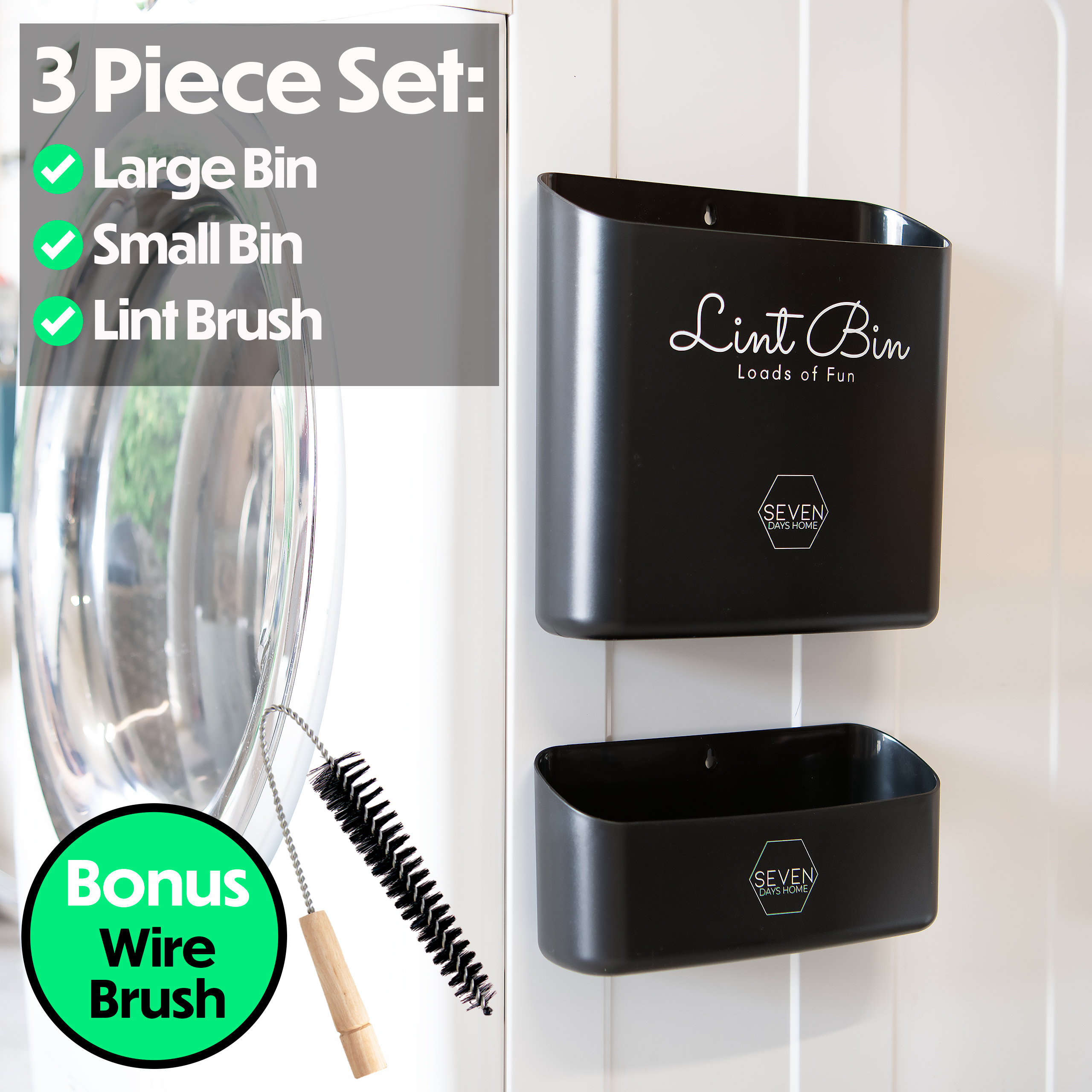 Lint Bin For Laundry Room Rustic Home Decor Laundry Etsy