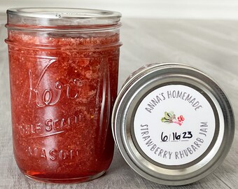 Personalized Canning Labels- Custom Lid Labels for Jars- Jelly- Jam- Vegetables- Fruit Spread- Pantry labels- Canning Labels- Jar Labels