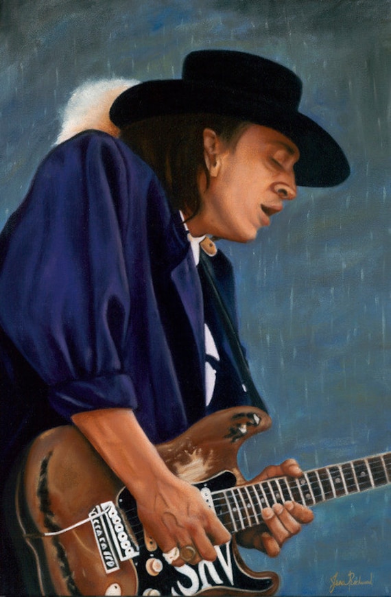 The Sky is Crying - Stevie Ray Vaughan - Etsy