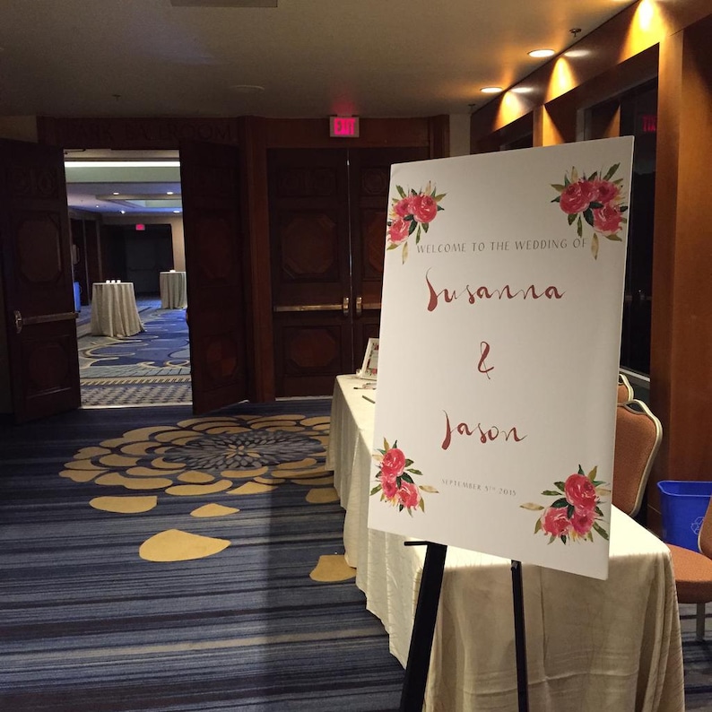 Custom Foam Board Poster Signs Custom Printed Mounted Etsy