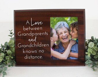 grandparents picture frame etsy