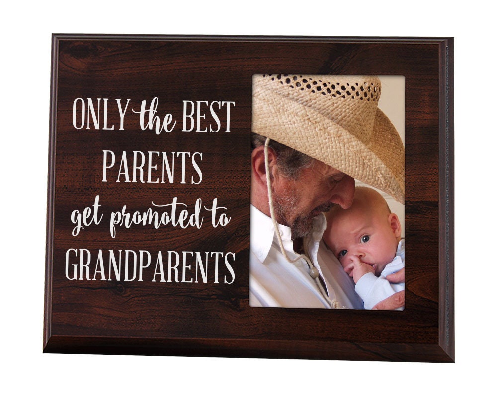 Only the Best Parents Get Promoted to Grandparents Gift for Grandpare…