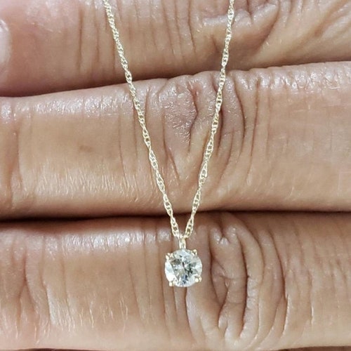 14kt Gold 0.30 Ct Diamond Necklace 