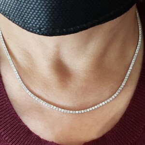 Tennis necklace store 16 inch