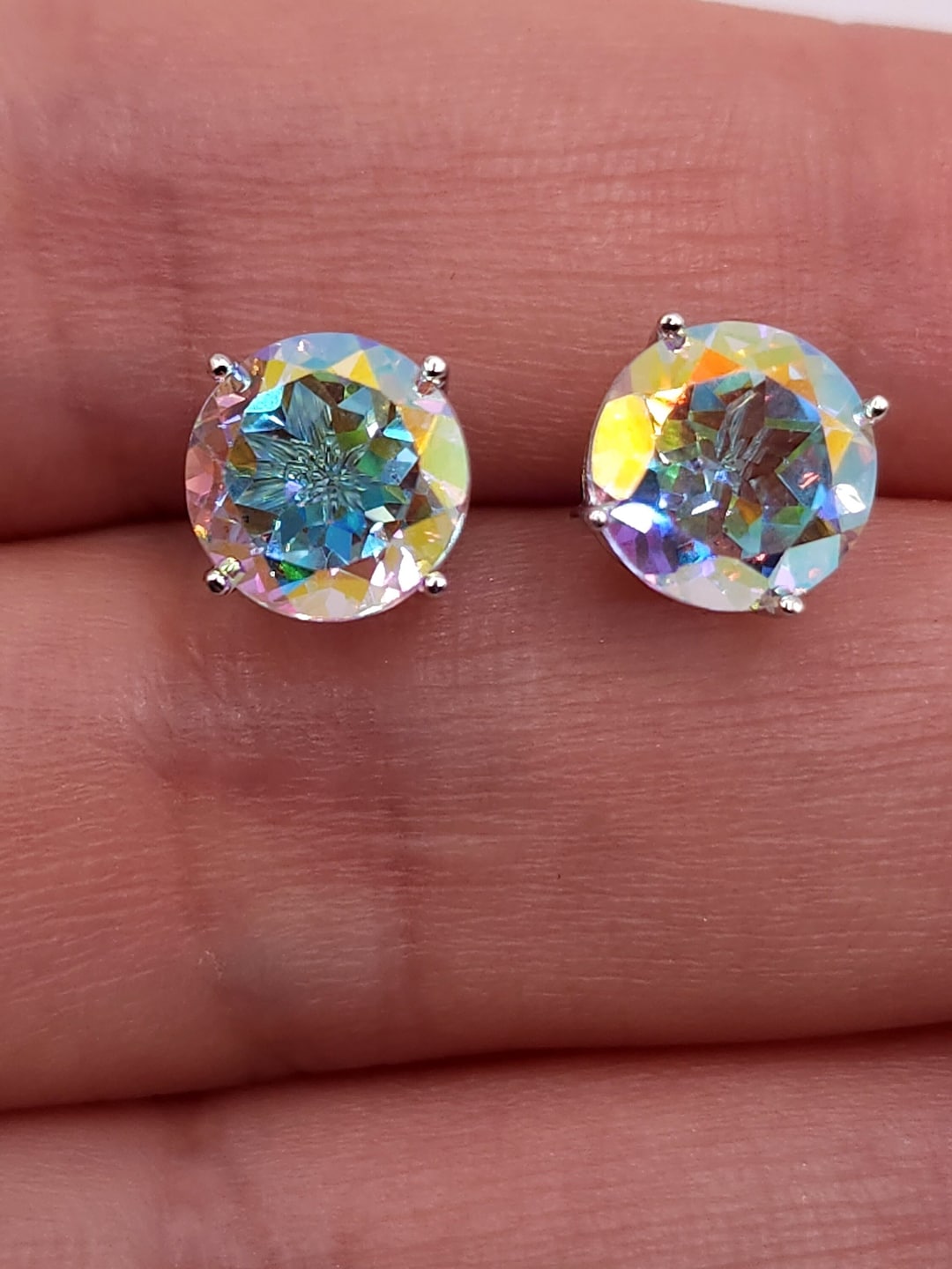 Mercury mist topaz earrings Clearance