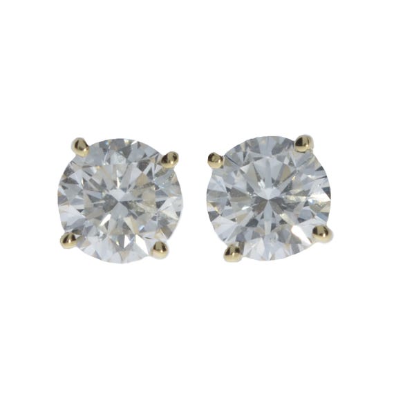 Buy Ct Diamond Earrings, 14K Gold Lab Grown Diamond Earrings