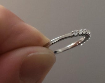ℳ*い様 本物Labダイヤモンド ハーフエタニティ0.314ct リング14号/ 14金 0.33カラット ダイヤモンドリング、ダイヤモンド結婚指輪、ラボ