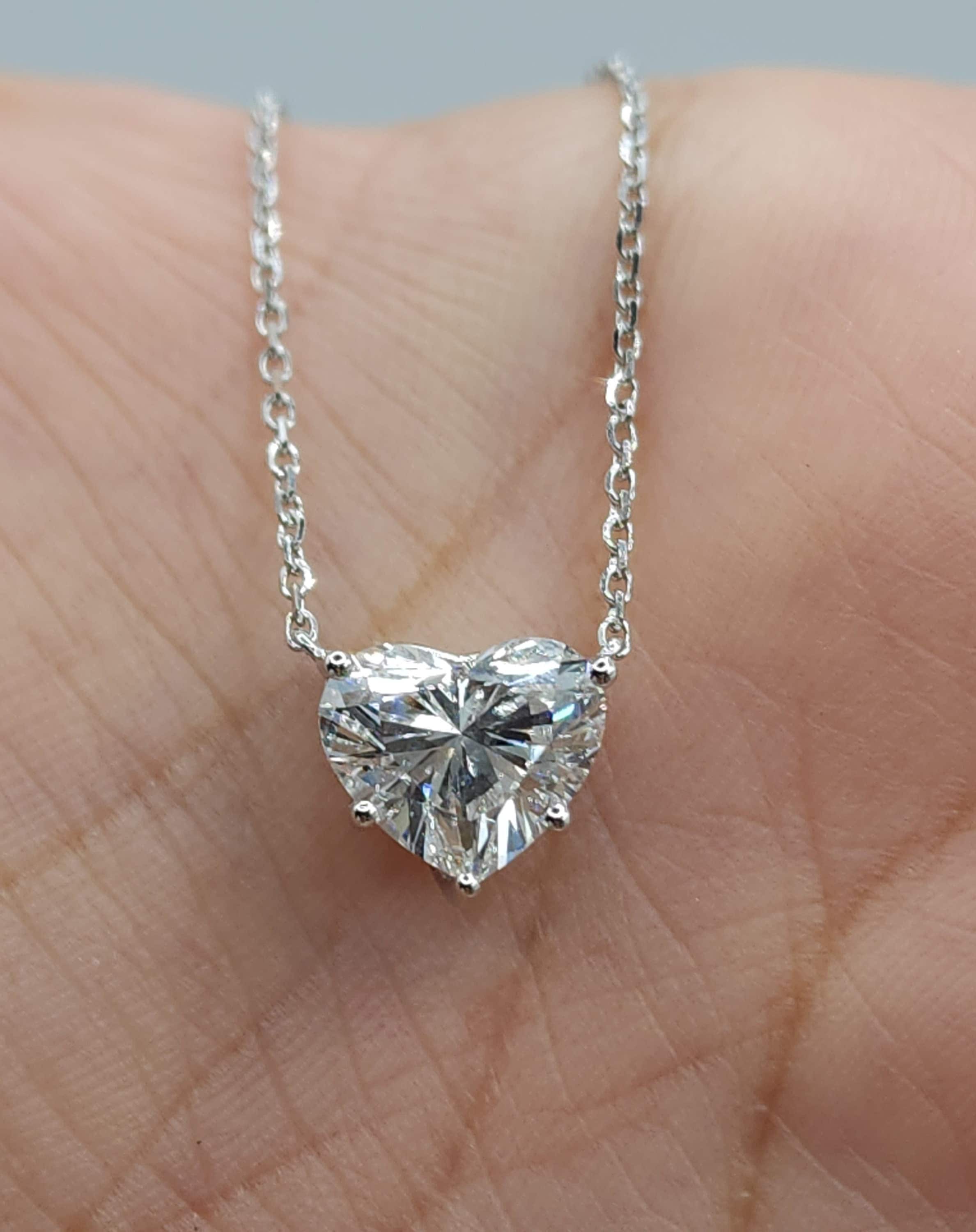 18k Rose Gold Moissanite Pendant 0.5ct 5mm Vvs D Color Lab Diamond Necklace  Test Passed With Certificate Au750 Fine Jewelry - Pendants - AliExpress