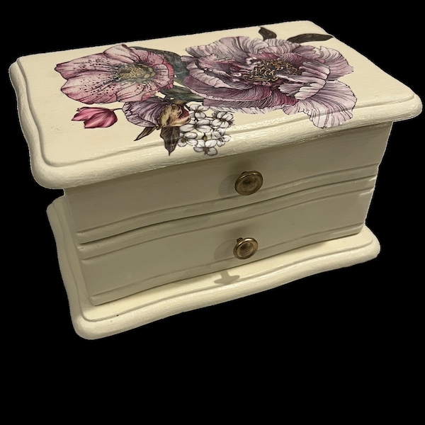 Reclaimed Jewelry Trinket Box