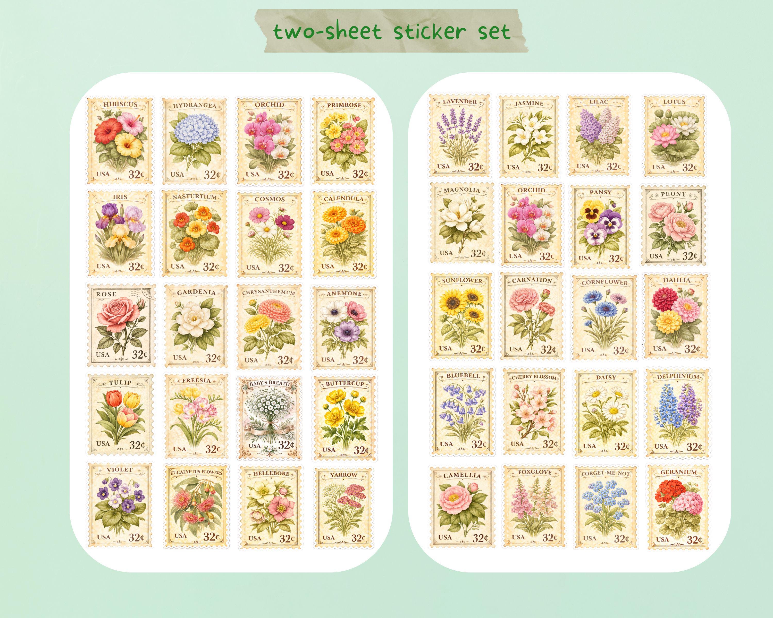Vintage Stamps - Etsy Canada