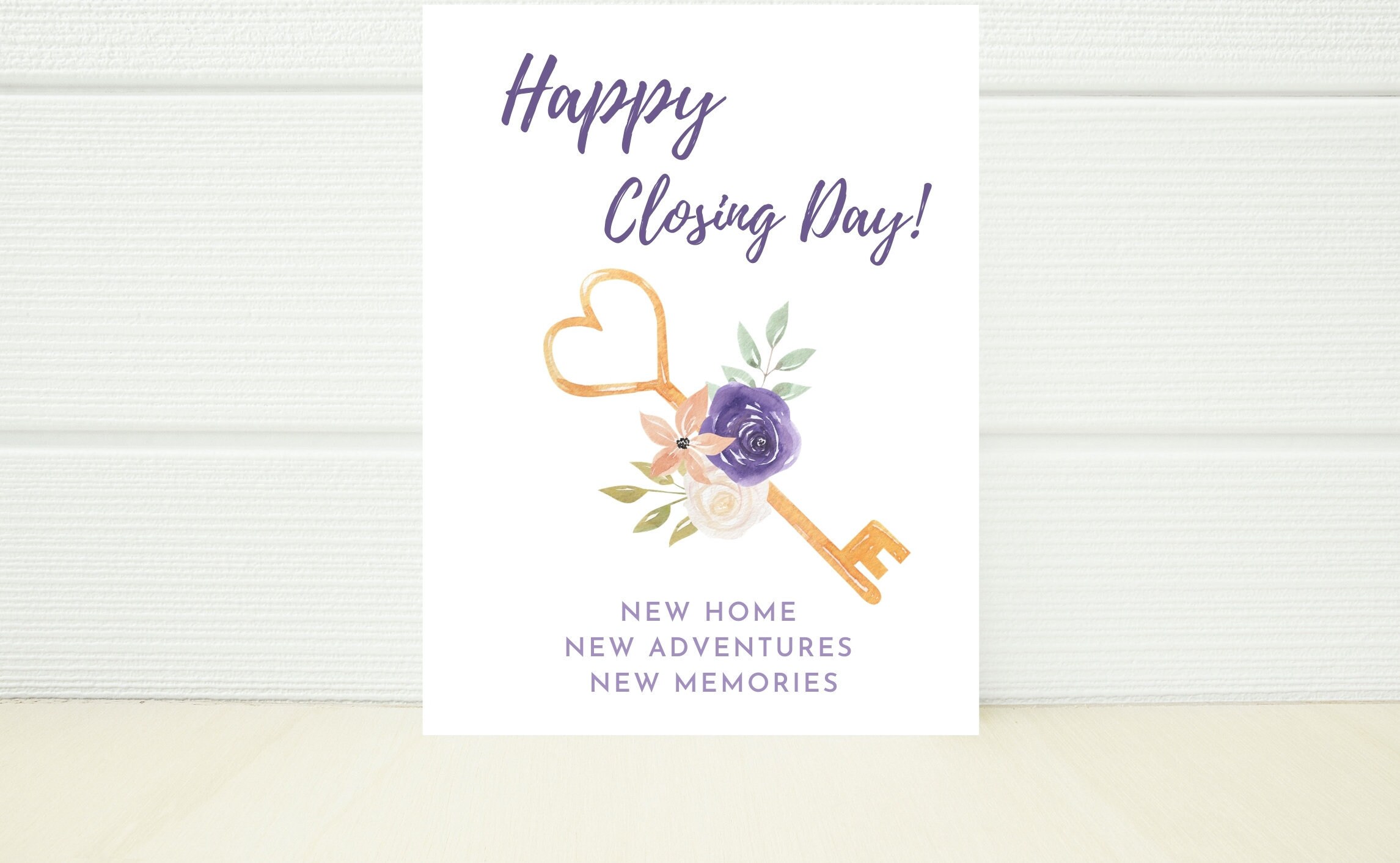 Set of Happy Closing Day Cards New Home Cards Real Estate Etsy